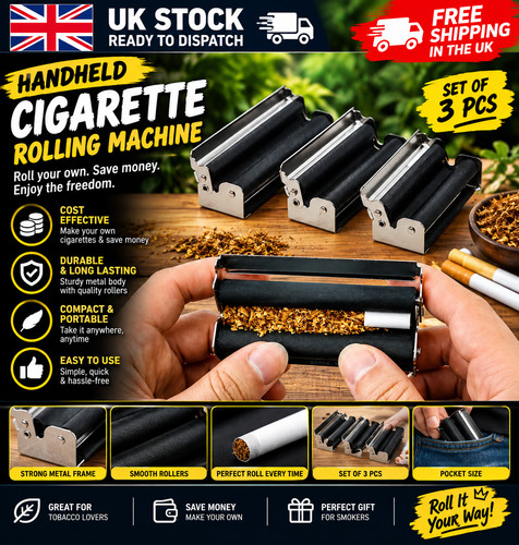 70mm metal hand cigarette - 70mm,