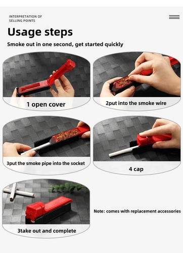 Manual cigarette tobacco - cigarette,
